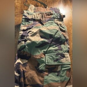 Camouflage Baggy Cargo Pants